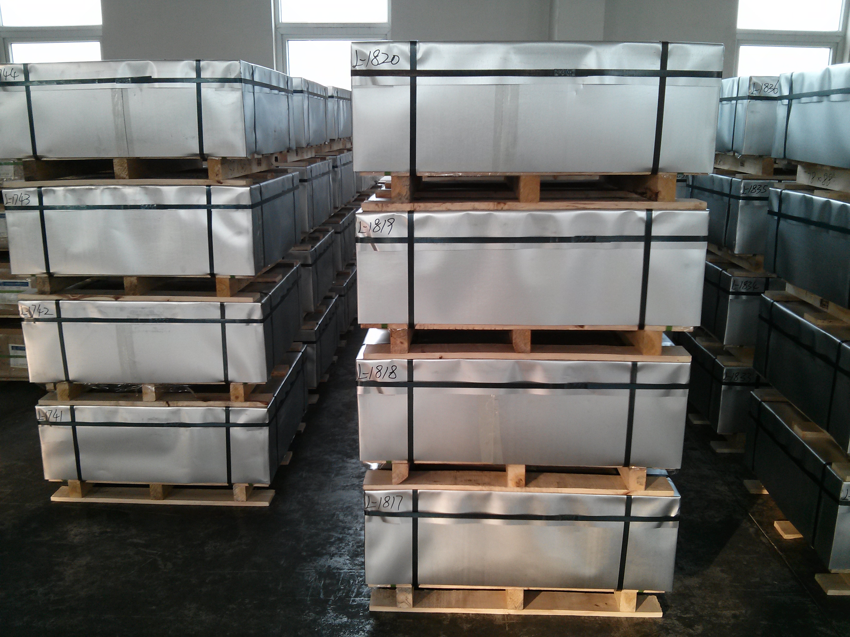 Tinplate sheets for metal packaging