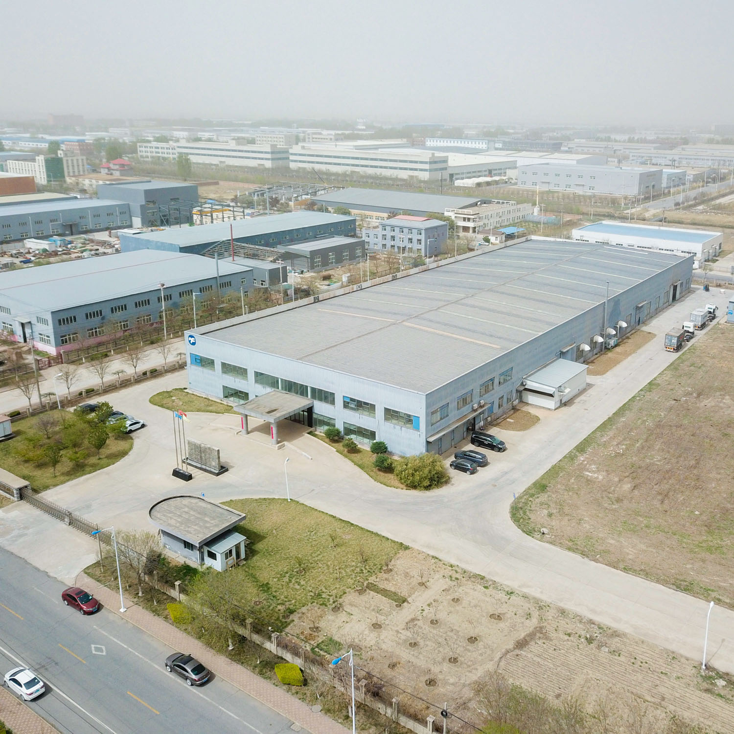 Our plant facility exterior view